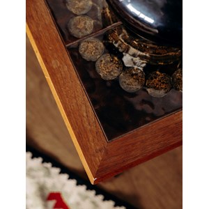 Léonie, la table basse en faïence n°126