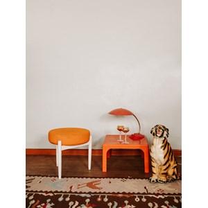 Axel, le tabouret orange n°114