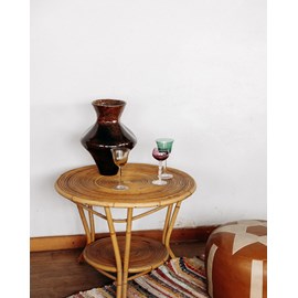 Nadine, la table basse en rotin n°119