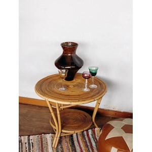 Nadine, la table basse en rotin n°119