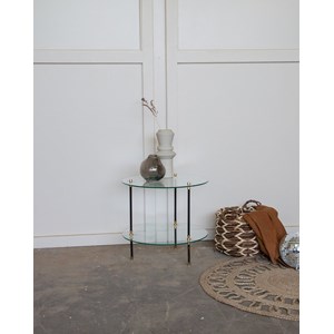 Hanna, la table d'appoint en verre n°240