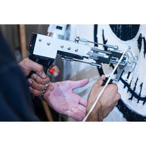 Atelier - tufting - bordeaux