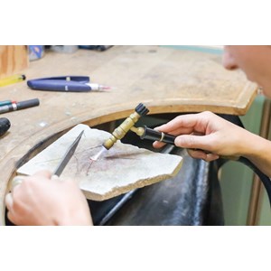 Atelier - bracelet, bijou - bordeaux