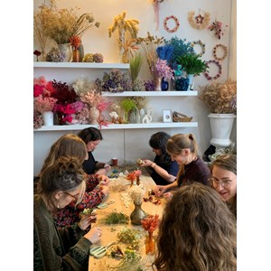 Atelier - cloche fleurie - paris