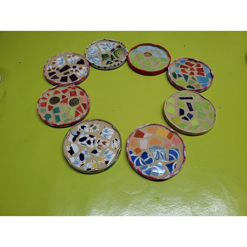 Atelier - mosaïque - bordeaux