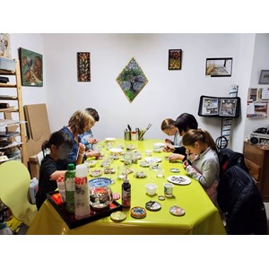 Atelier - mosaïque - bordeaux