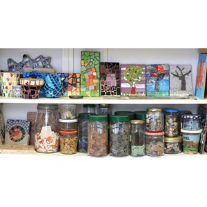 Atelier - mosaïque - bordeaux