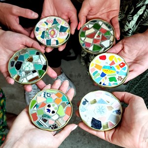 Atelier - mosaïque - bordeaux