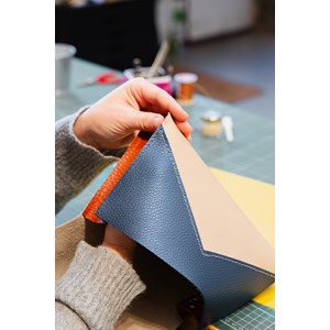 Atelier - sac en cuir - bordeaux
