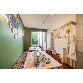 Atelier - peinture céramique - bordeaux