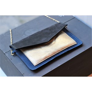 Atelier - sac à main pochette - bordeaux