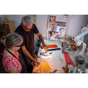 Atelier - filage de verre - lille