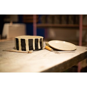 Atelier - décor sur céramique - lyon