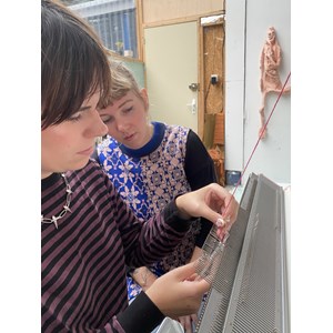 Atelier - machine à tricoter - lille