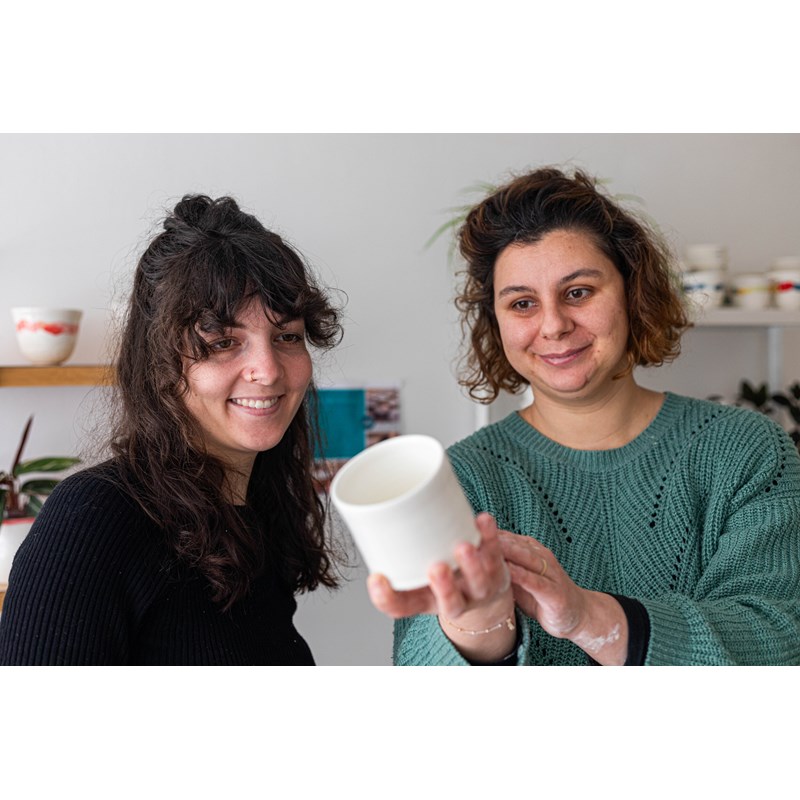 Atelier - porcelaine - bordeaux