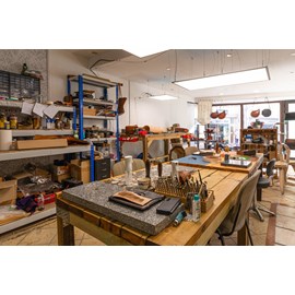 Atelier - ceinture - bordeaux