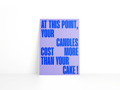 Carte de vœux - anniversaire