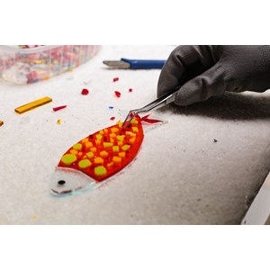 Atelier - fusion du verre - le mans