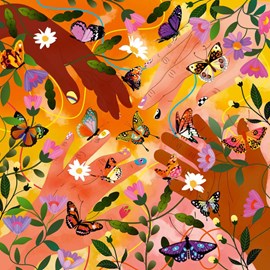 Puzzle ravensburger orange