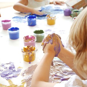 Set de peinture aux doigts - aki