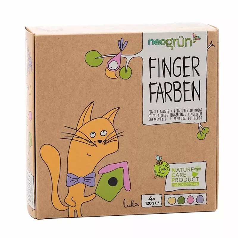 Set de peinture aux doigts - luka (Neogrün) - Image 1