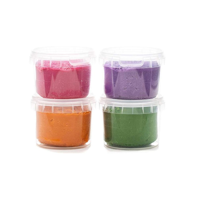 Set de 4 pots de pâte à modeler lok (Neogrün) - Image 1