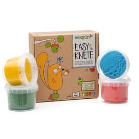 Set de 4 pots de pâte à modeler yuk