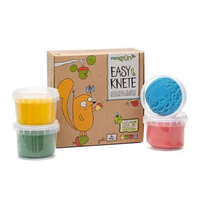 Set de 4 pots de pâte à modeler yuk