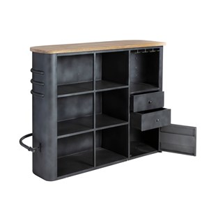 Meuble bar en métal