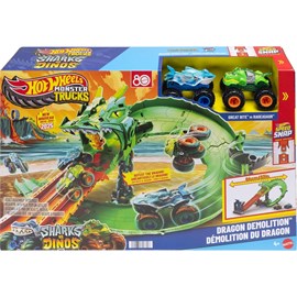 Hot wheels - monster trucks - coffret pi