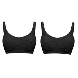 Lot 2 soutiens-gorge keep cool noir xl