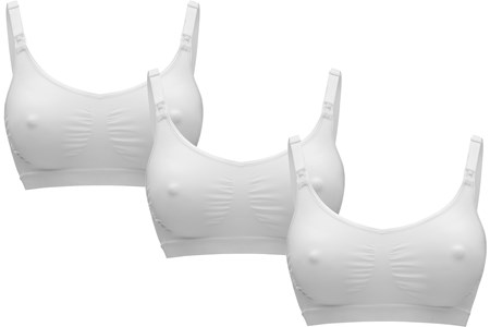 Lot 3 soutiens-gorge keep cool blanc m