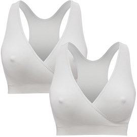 Lot de 2 brassières keep cool blanc l
