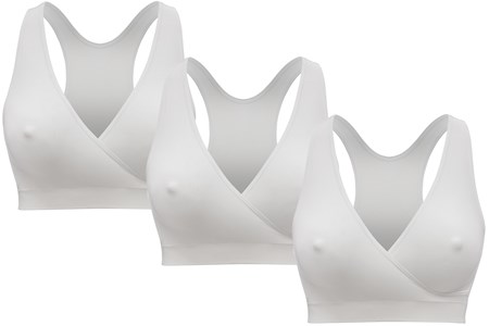 Lot de 3 brassières keep cool blanc l