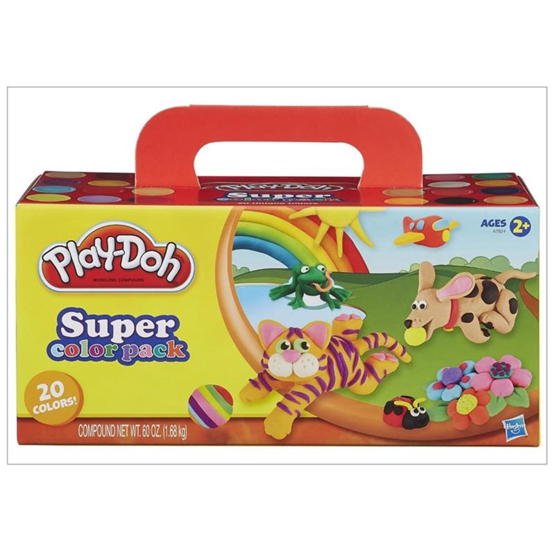 Play-doh superset de couleurs - 20 pots
