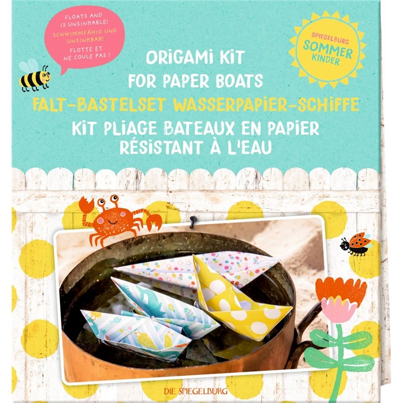 Kit de pliage de bateaux en papier résis