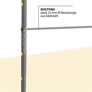 Barre fixe de gymnastique fabian pro sin