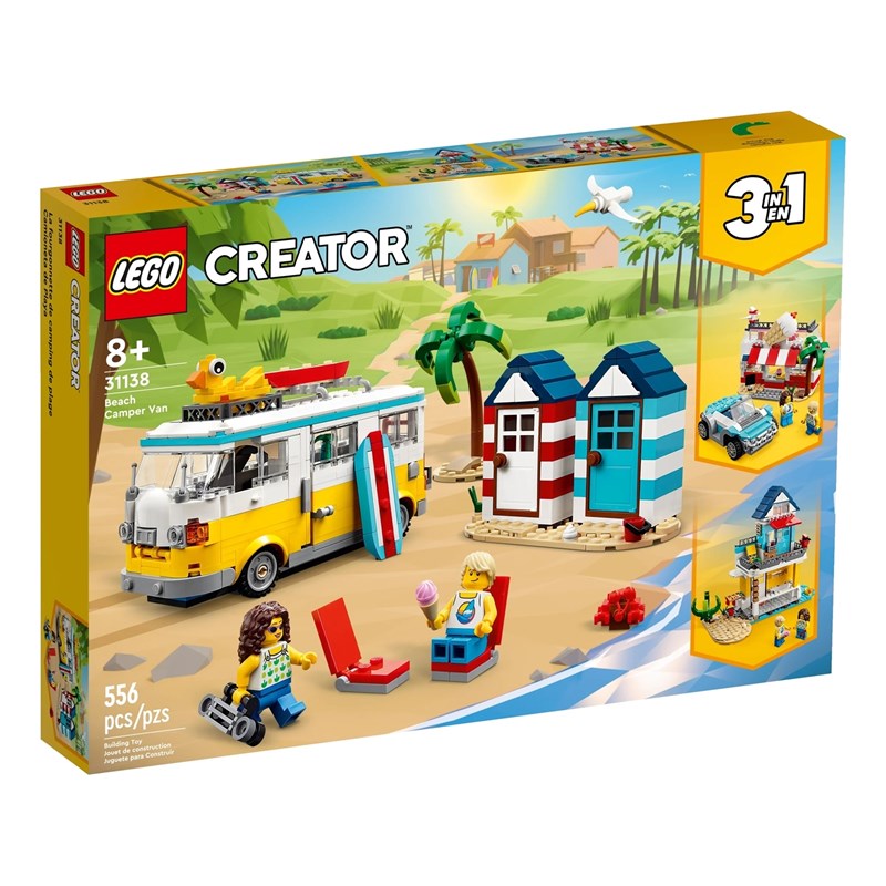 Creator 3 en 1 camping-car à la plage