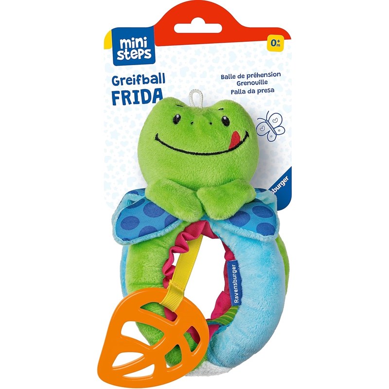 Frida hochet avec clochette et anneau de