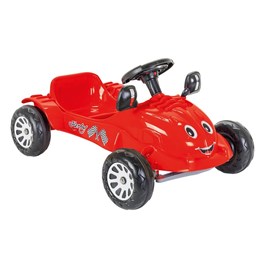 Herby car voiture à pédales rouge