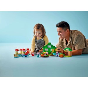 Le jardin de papy pig et la serre