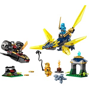 Ninjago le combat du bébé dragon de nya