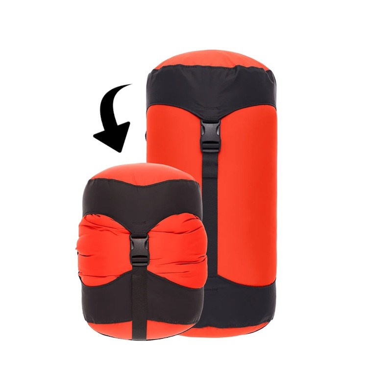 Sac de compression 8l sea to summit lightweight compression sack orange