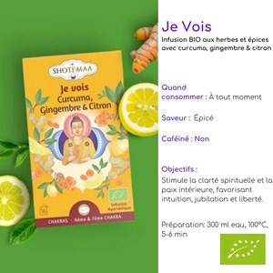 4 tisanes bio à infuser du matin au soir