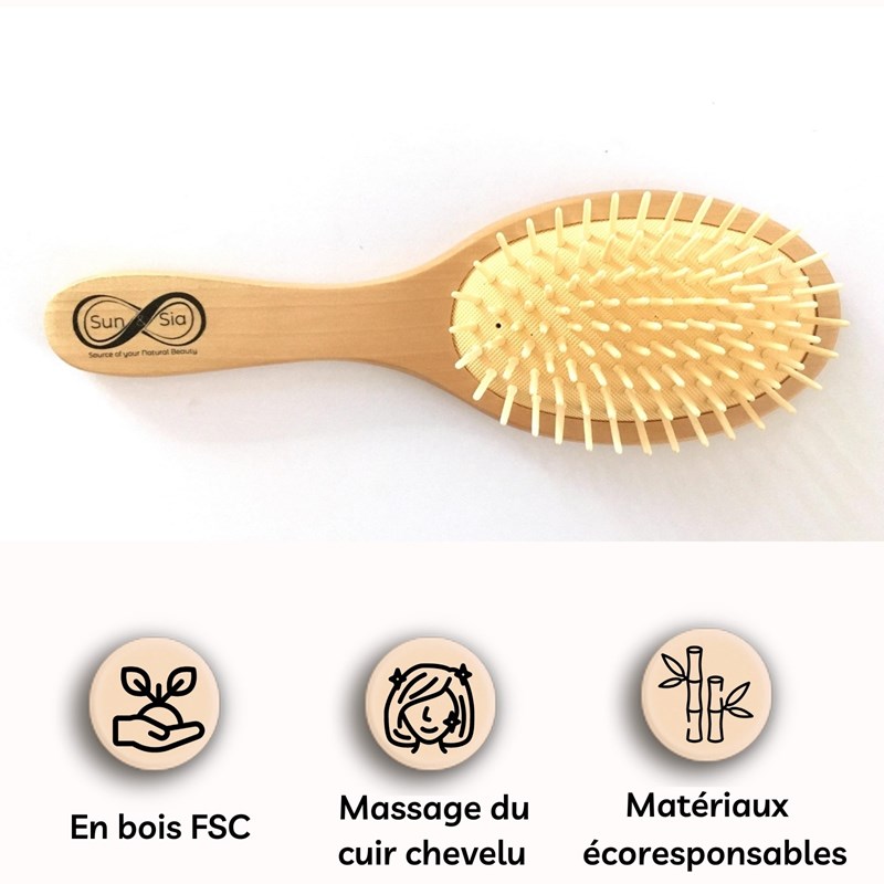 Coffret 4 accessoires de massage en bois
