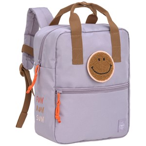 Mini sac à dos carré little gang mauve
