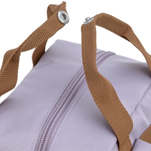 Mini sac à dos carré little gang mauve