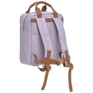 Mini sac à dos carré little gang mauve