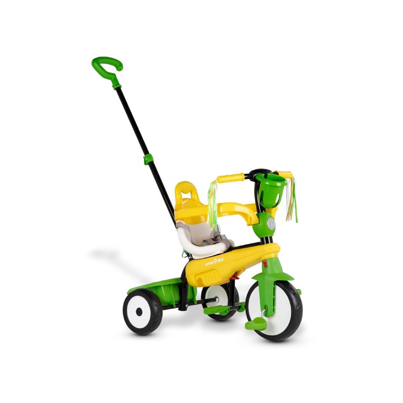Tricycle breeze jaune vert evolutif