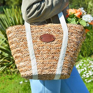 Sac de plage pique-nique lin 4p